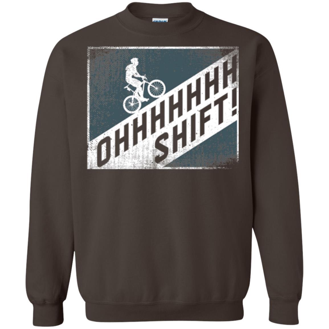 Cyclist T-shirt Oh Shift Dark Chocolate