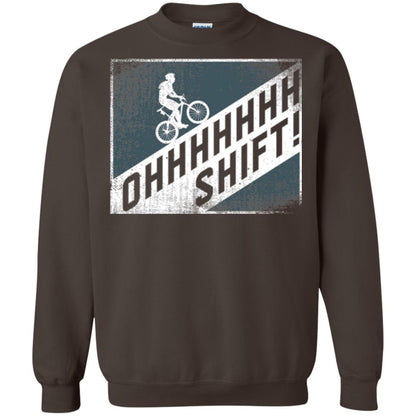 Cyclist T-shirt Oh Shift Dark Chocolate