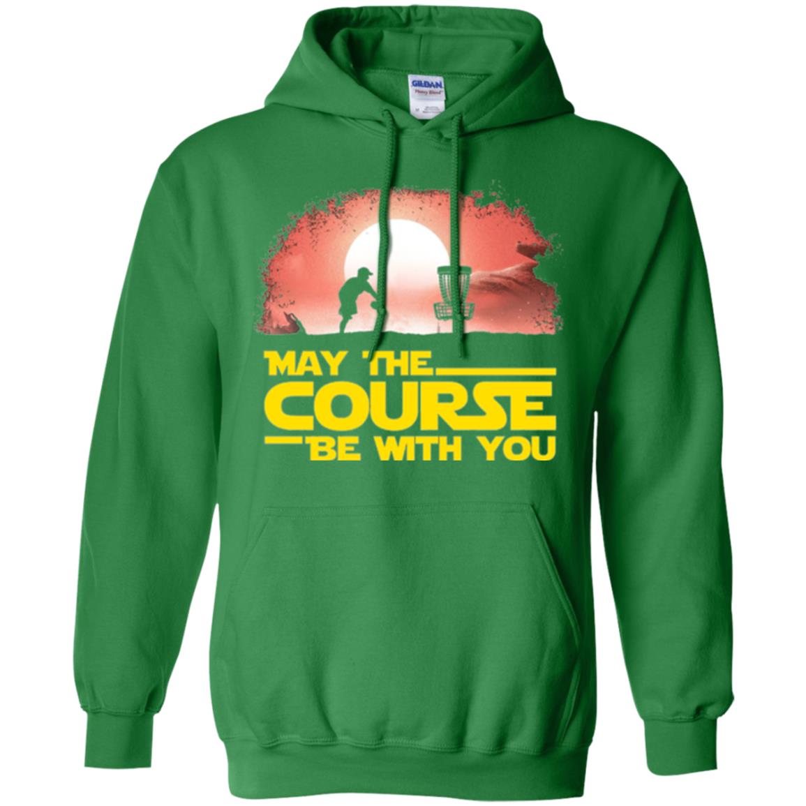 May The Course Be With You T-shirt Irish Green