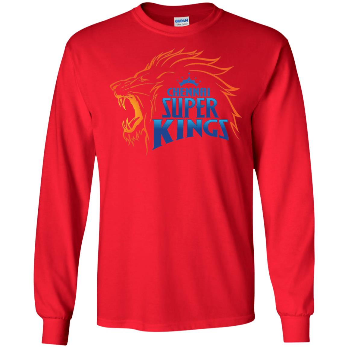 Chennai Super Kings Cricket Fans 2018 T-shirt Red