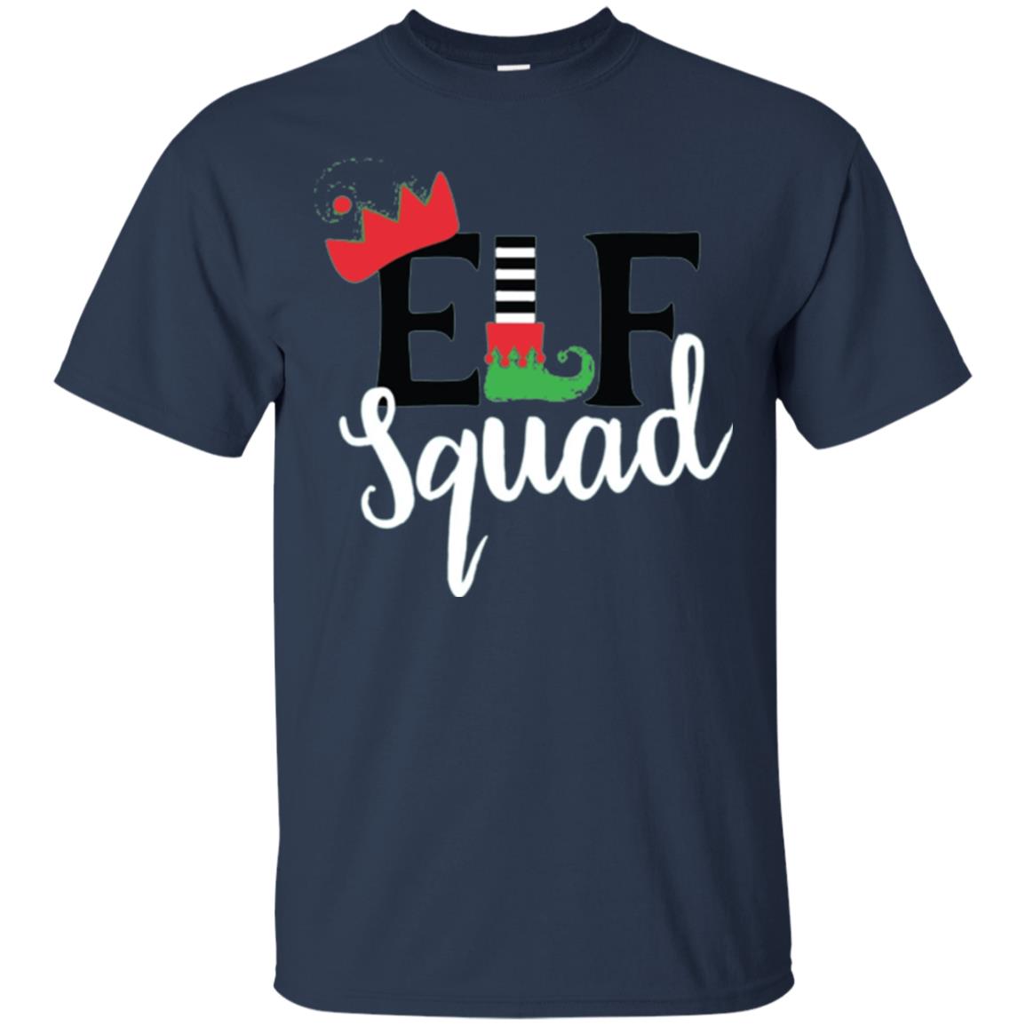 Christmas T-shirt Elf Squad Navy