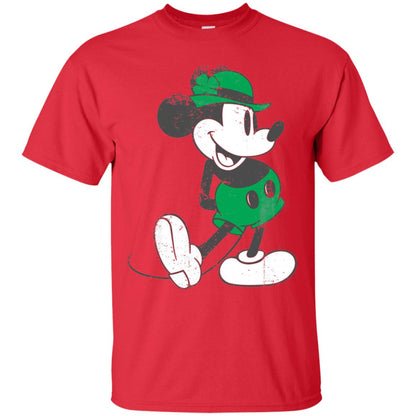 Mickey Mouse St. Patrick_s Day T-shirt Red