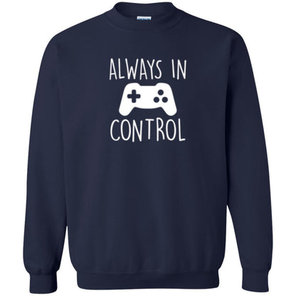 Gamer T-shirt Always In Control Video Game Navy