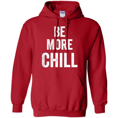 Christmas T-shirt Be More Chill T-shirt Red