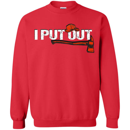 I Put Out Firefighter Gift Shirt For Mens Red
