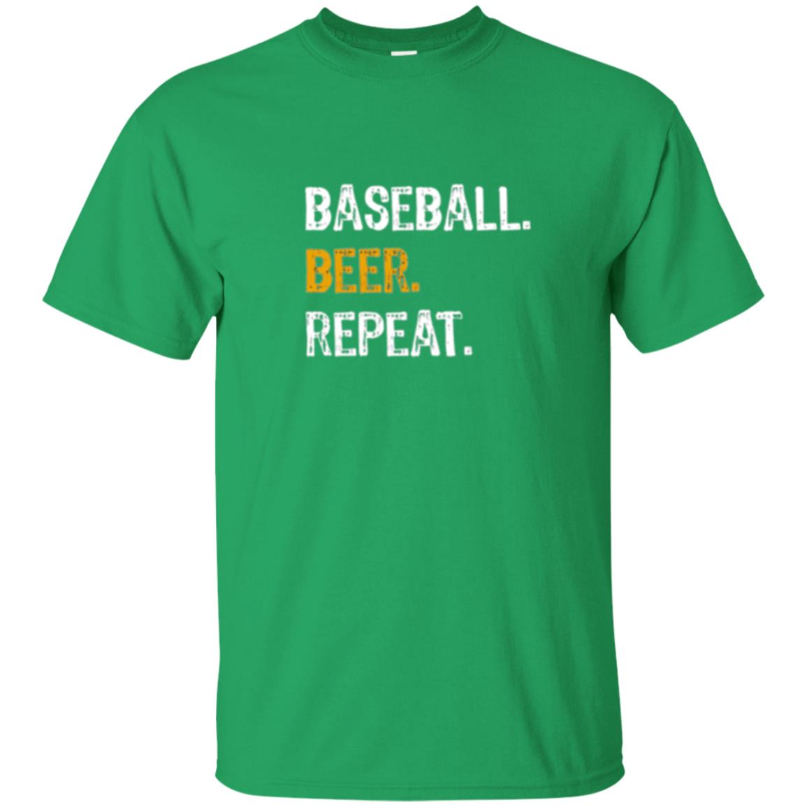 Baseball Beer Repeat Baseball Lovers T-shirt