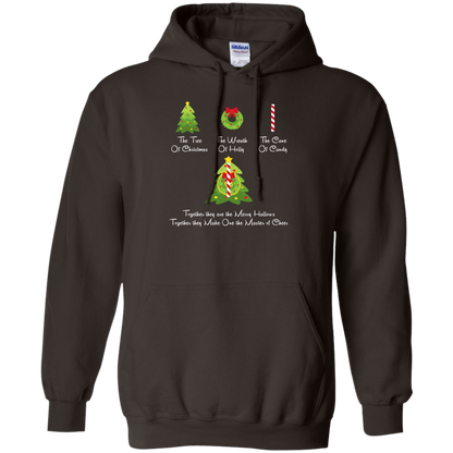The Tree Of Christmas T-Shirt Dark Chocolate