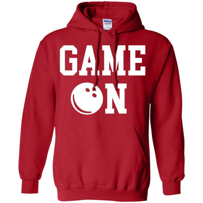 Bowler T-shirt Game On Bowling T-shirt Red