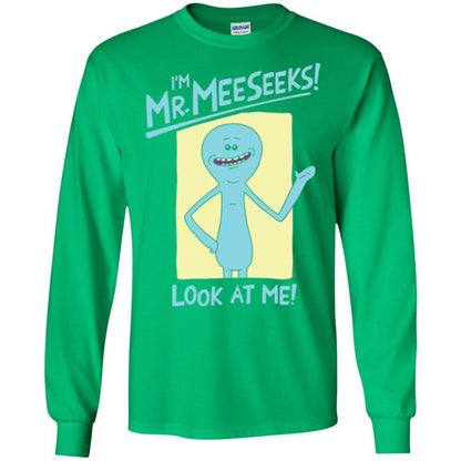 Film T-shirt I'm Mr. Meeseeks Look At Me Irish Green