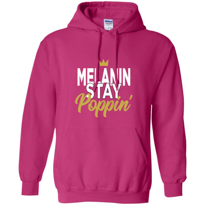 Melanin Stay Poppin Melanin Rich Drippin Melanin T-shirt Heliconia