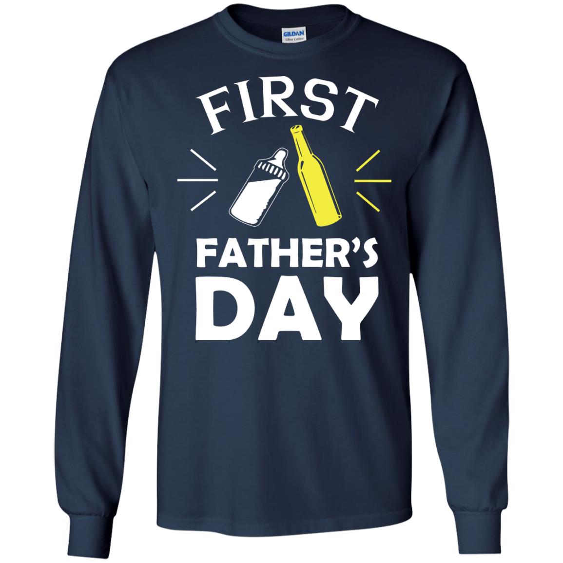 First Father's Day Shirt Navy