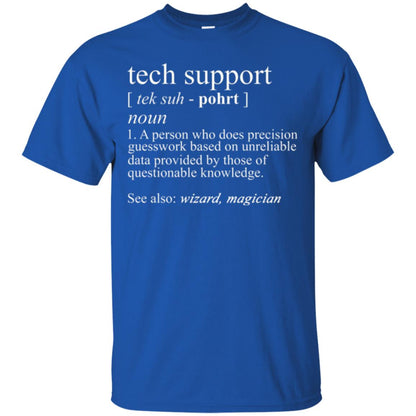 Tech Support T-shirt Royal