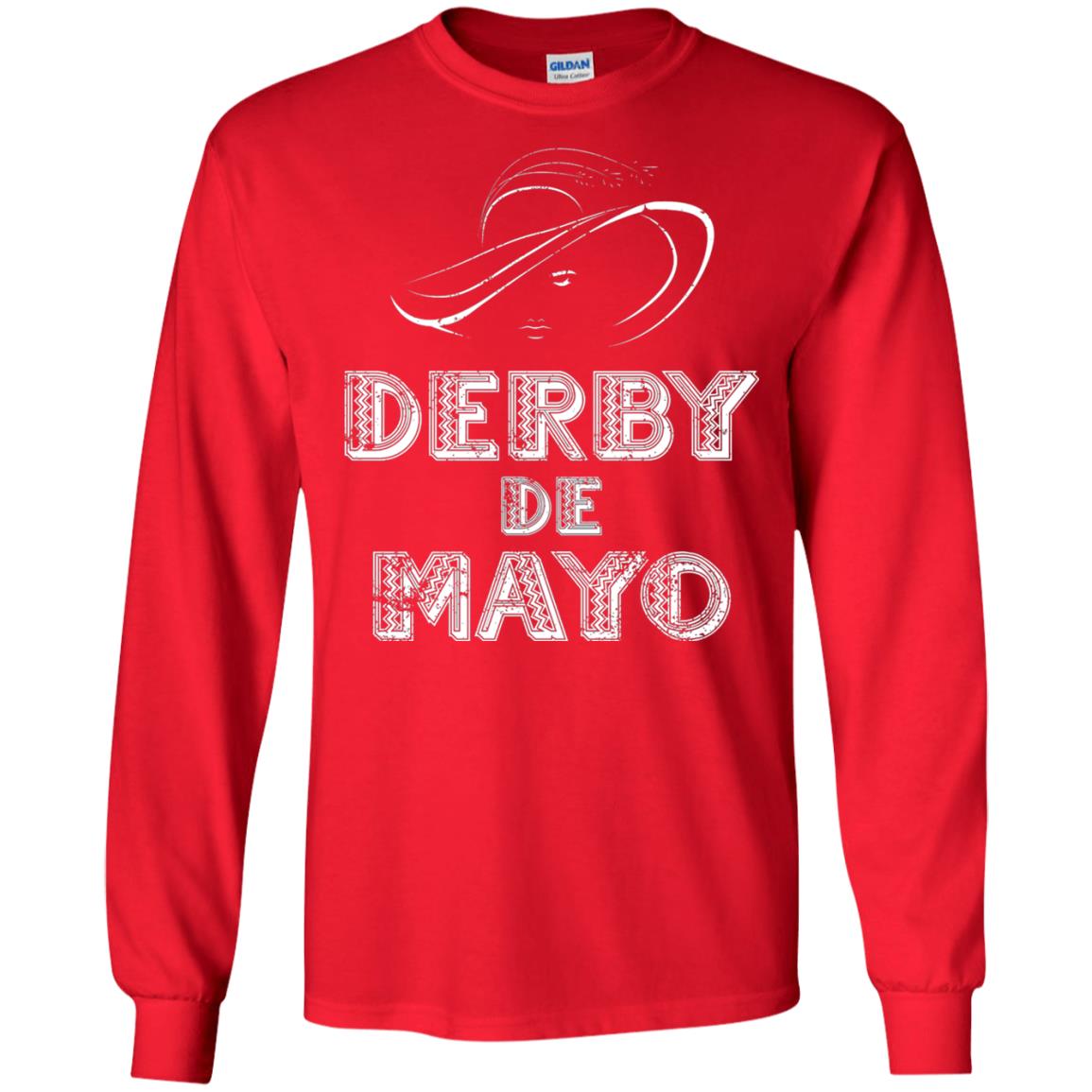 Derby De Mayo Womens Hat Derby Shirt Red