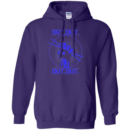Drum Lovers T-shirt Dut Marching Band Purple
