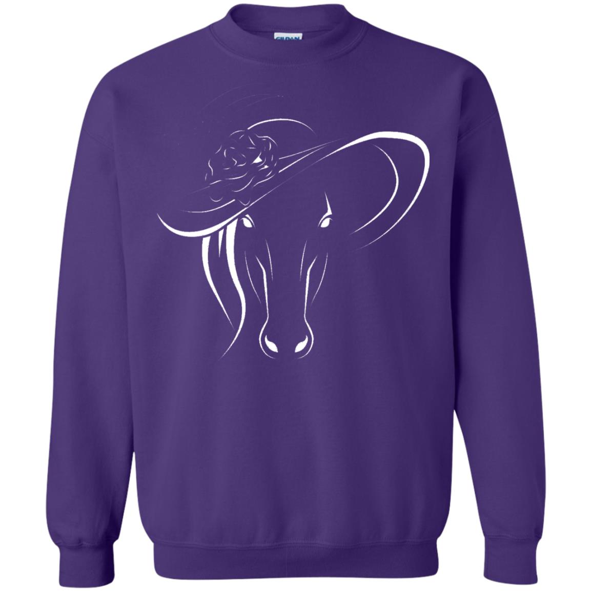 Derby Horse In Derby Womens Hat Derby Shirt Purple