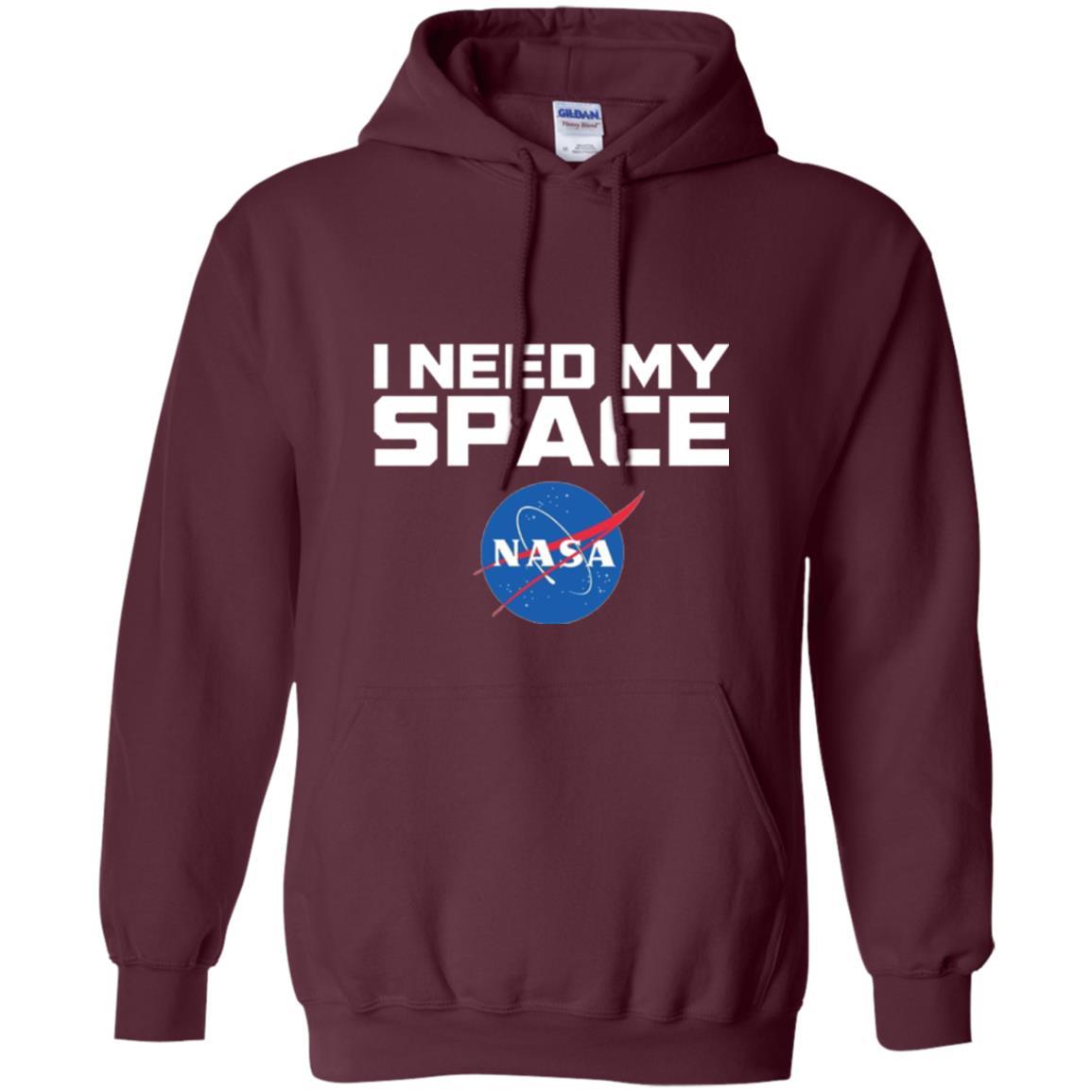Nasa T-shirt I Need My Space Maroon