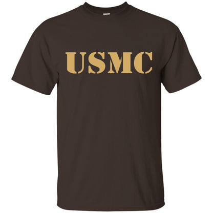 Usmc Us Navy Armed Forces Shirt Dark Chocolate