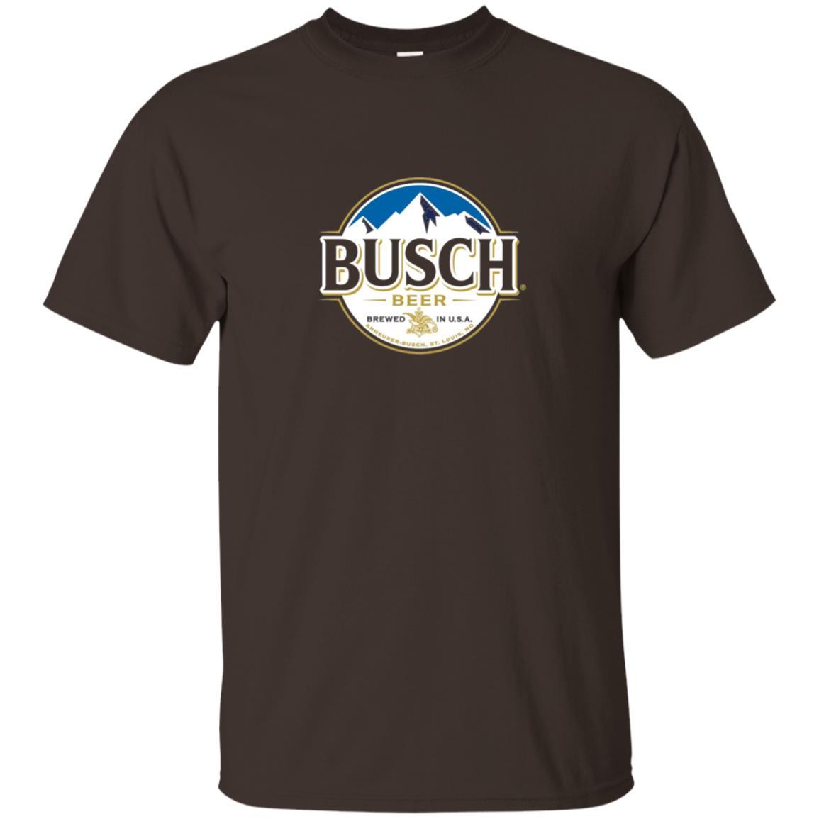 Beer Lovers T-shirt Busch Beer Dark Chocolate