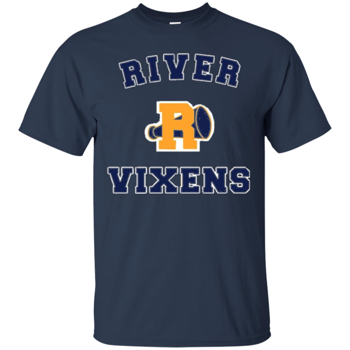 Vixens High School R Logo T-shirt Navy