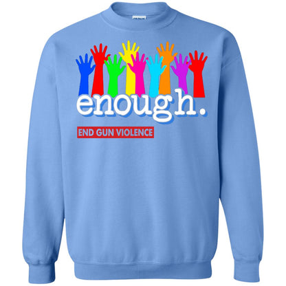 End Gun Violence Enough Gun Control T-shirt Carolina Blue