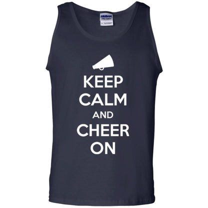 Cheerleader T-shirt Keep Calm And Cheer On Navy
