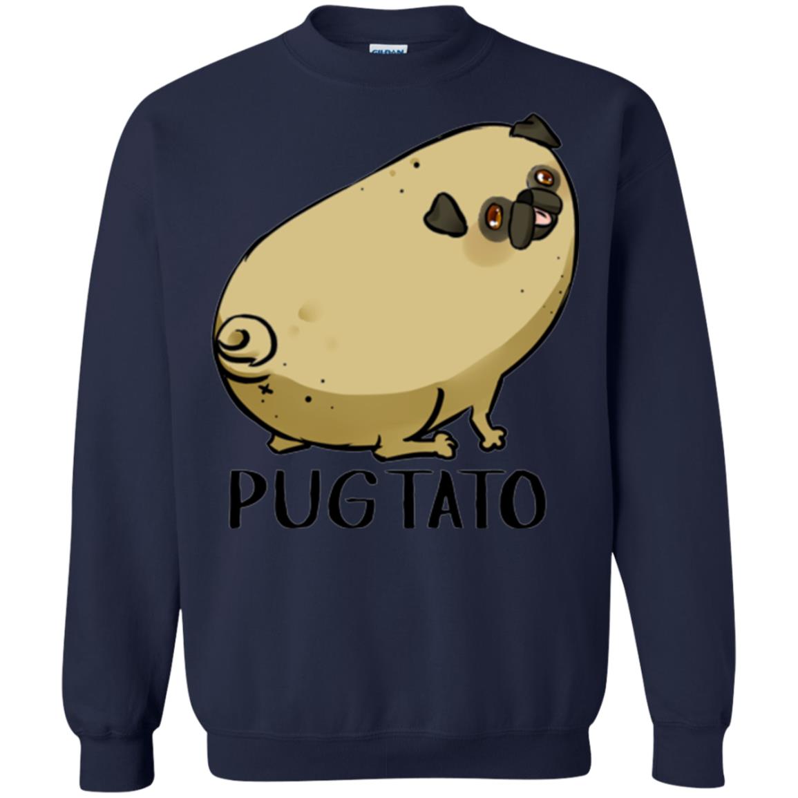 Dog Lovers T-shirt Pugtato Navy