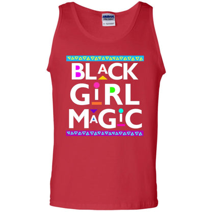 Black Girl Magic T-shirt Women_s Black History Red