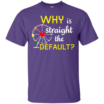 Why Is Straight The Default Lgbt Shirt Purple