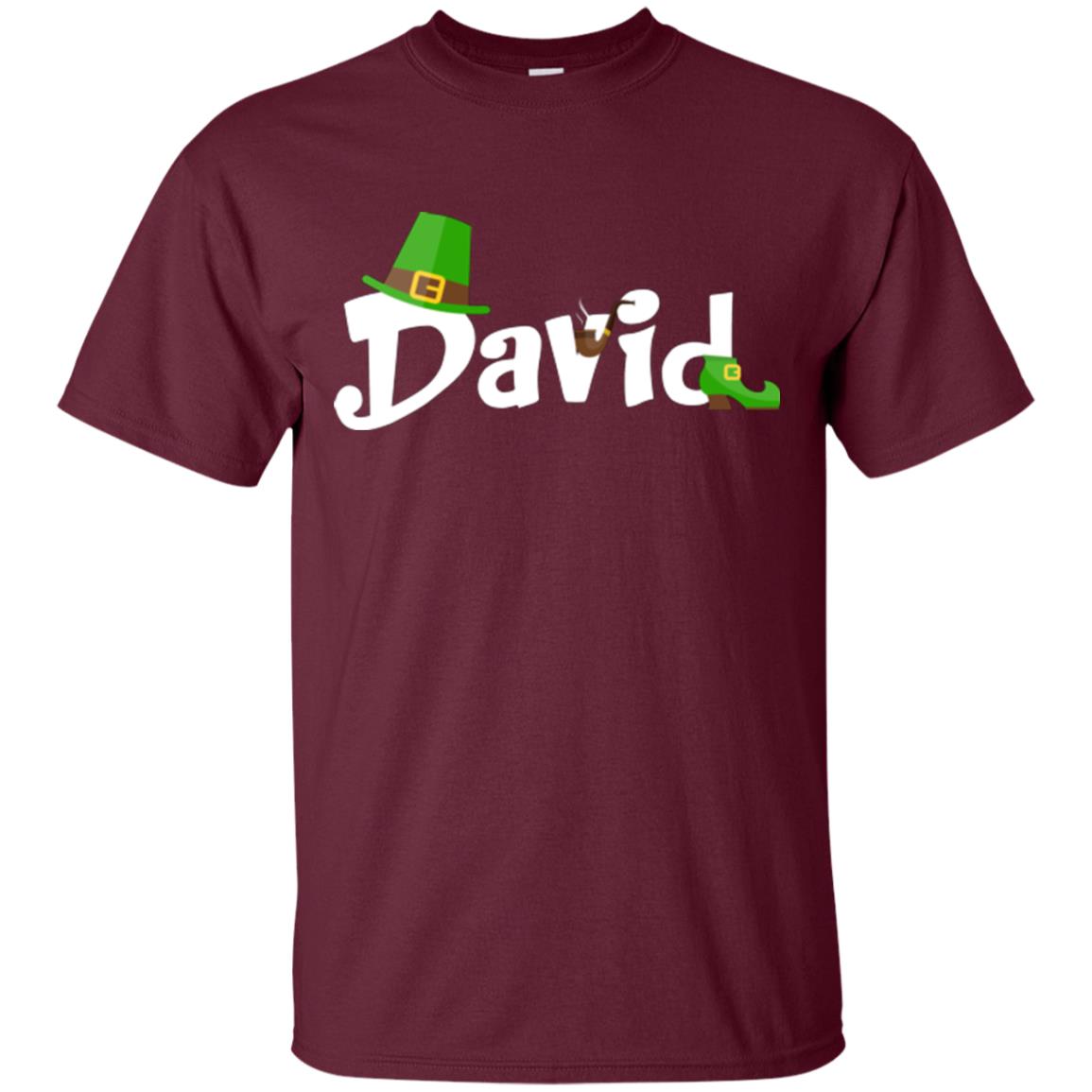 Saint David's Day T-shirt Maroon