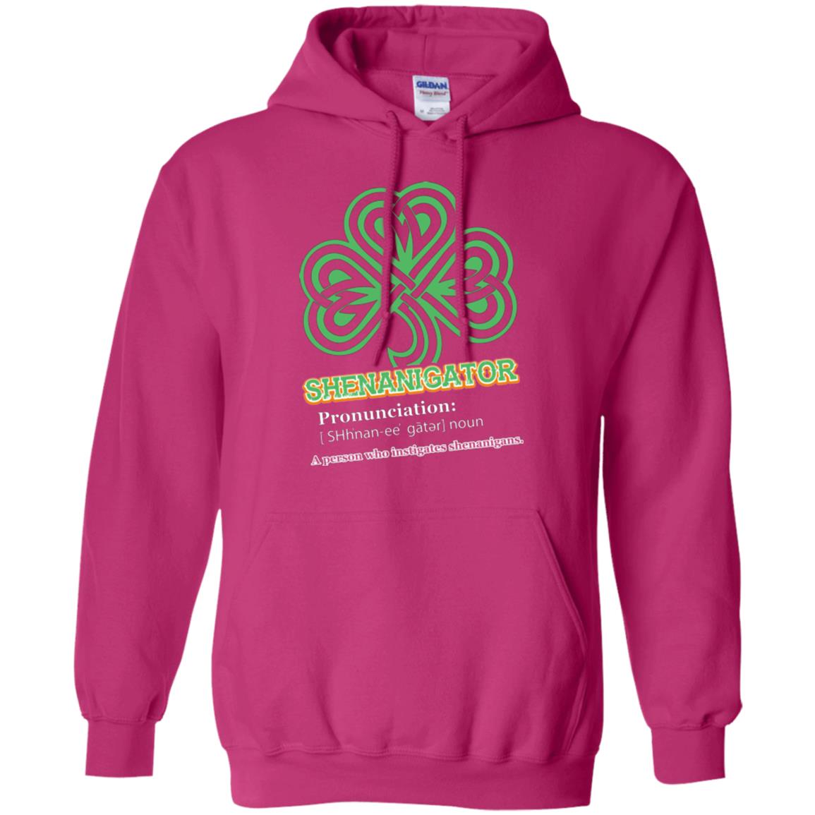 Saint Patrick's Day T-shirt Shenanigator A Person Who Instigates Shenanigans Heliconia