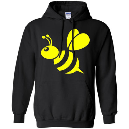 Yellow Honeybee Bee Lover T-shirt Black