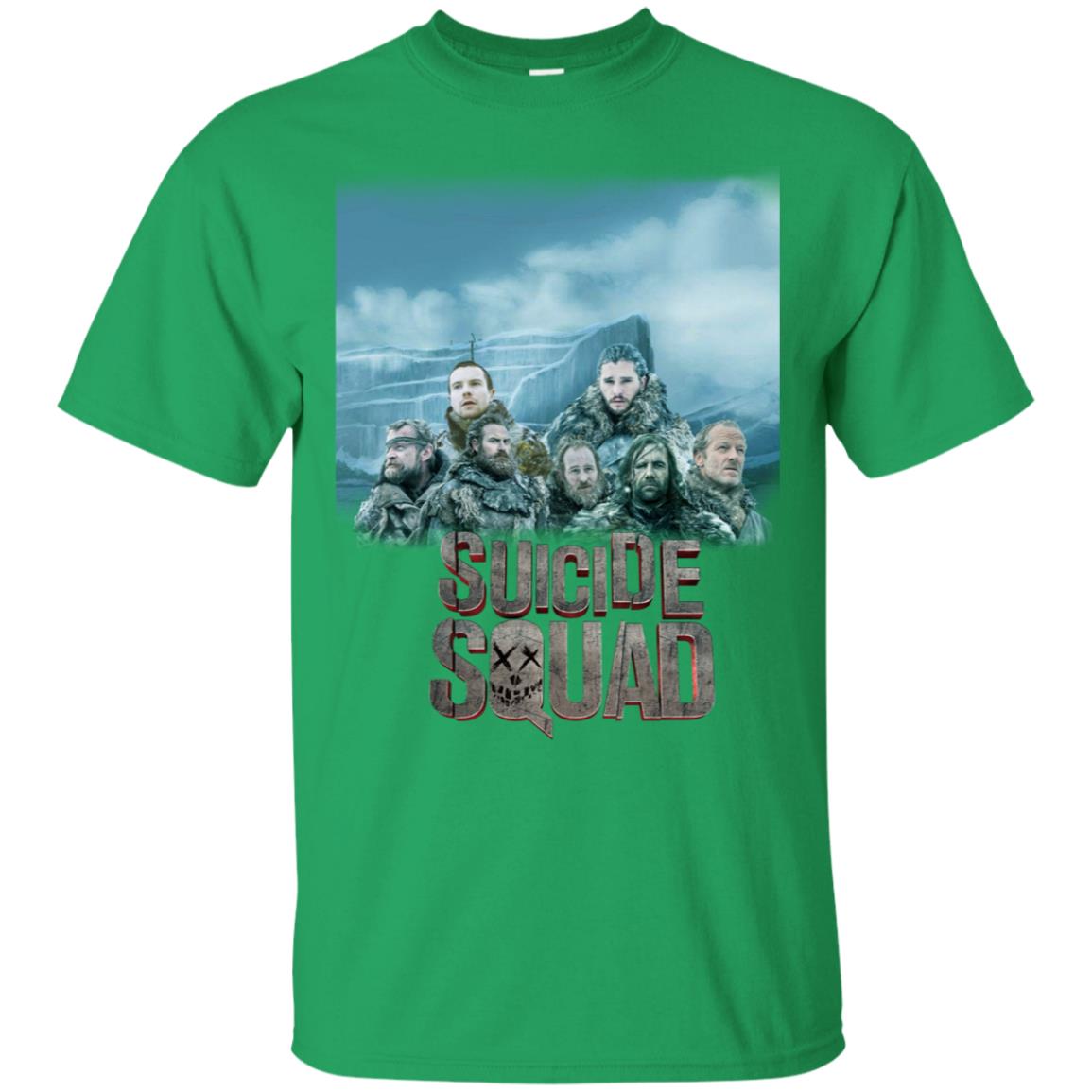 Suicide Squad Game Of Thrones Version T-shirt Irish Green