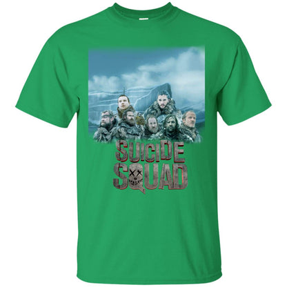 Suicide Squad Game Of Thrones Version T-shirt Irish Green