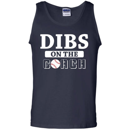 Dibs On The Coach Baseball T-shirt Navy