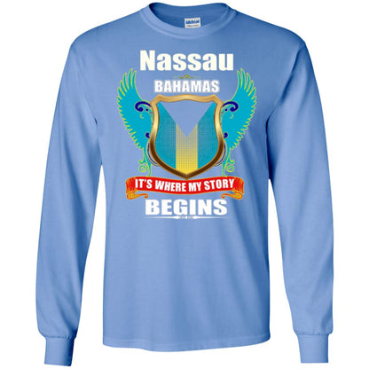 Bahamian T-shirt Nassau Bahamas T-shirt Carolina Blue