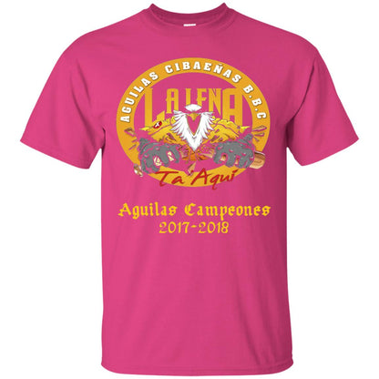 Baseball Lover T-shirt Aguilas Cibaenas Campeones 2017-2018 Heliconia