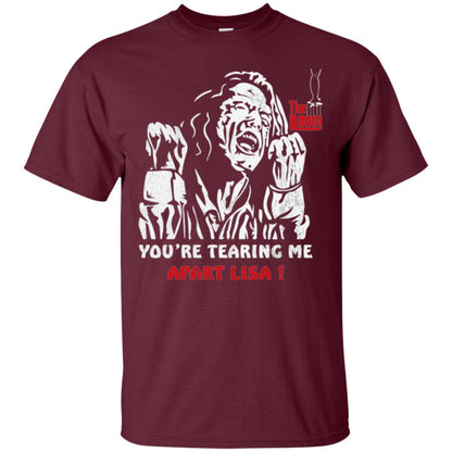 The Room T-shirt You Are Tearing Me Apart Lisa Maroon