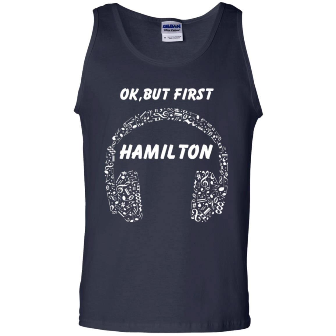 An American Musical Ok, But First Hamilton Ear Phones Navy