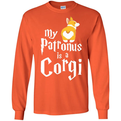 Dog T-shirt My Patronus Is A Corgi T-shirt