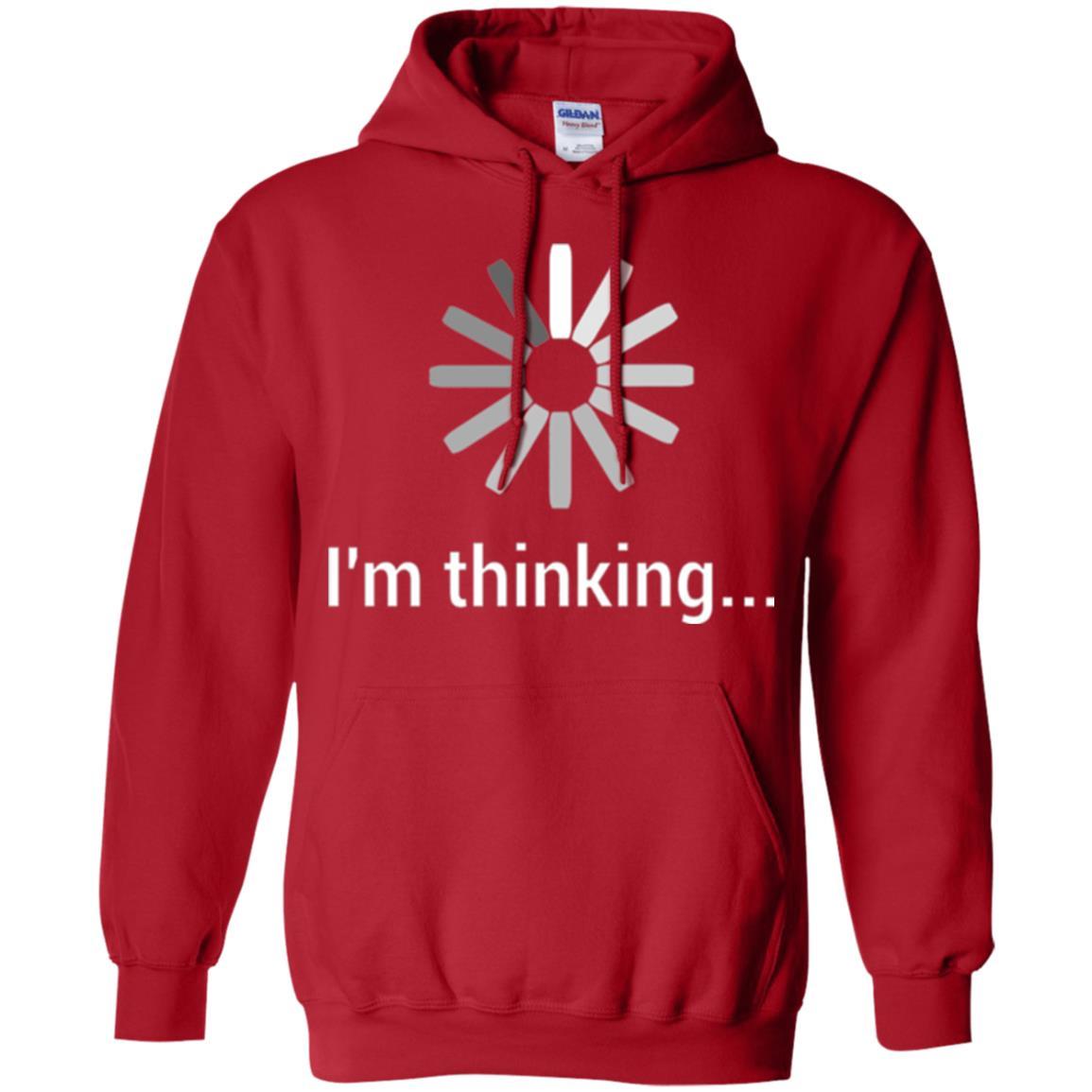 Loading T-shirt I'm Thinking T-shirt Red