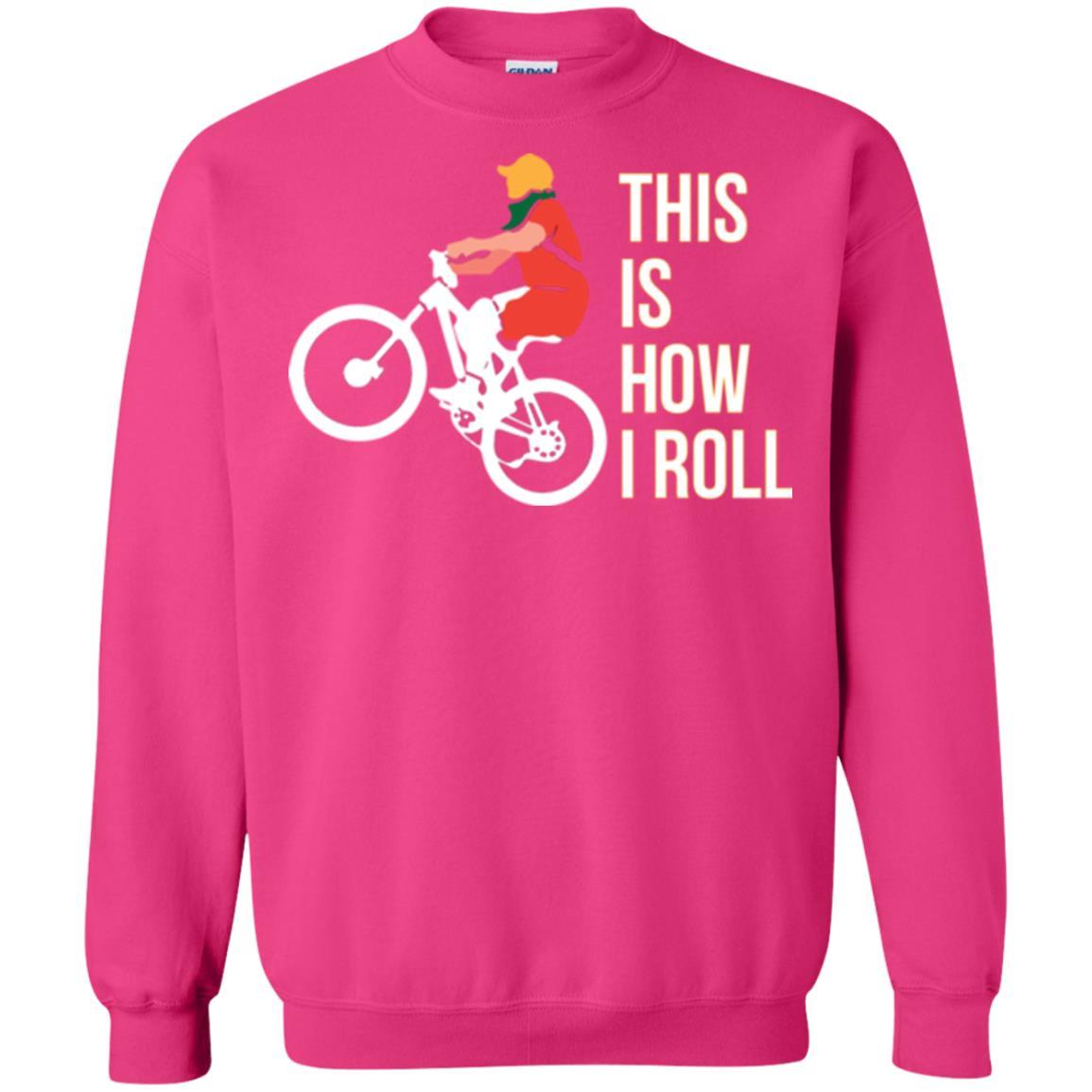 Bicycle T-shirt This Is How I Roll Heliconia