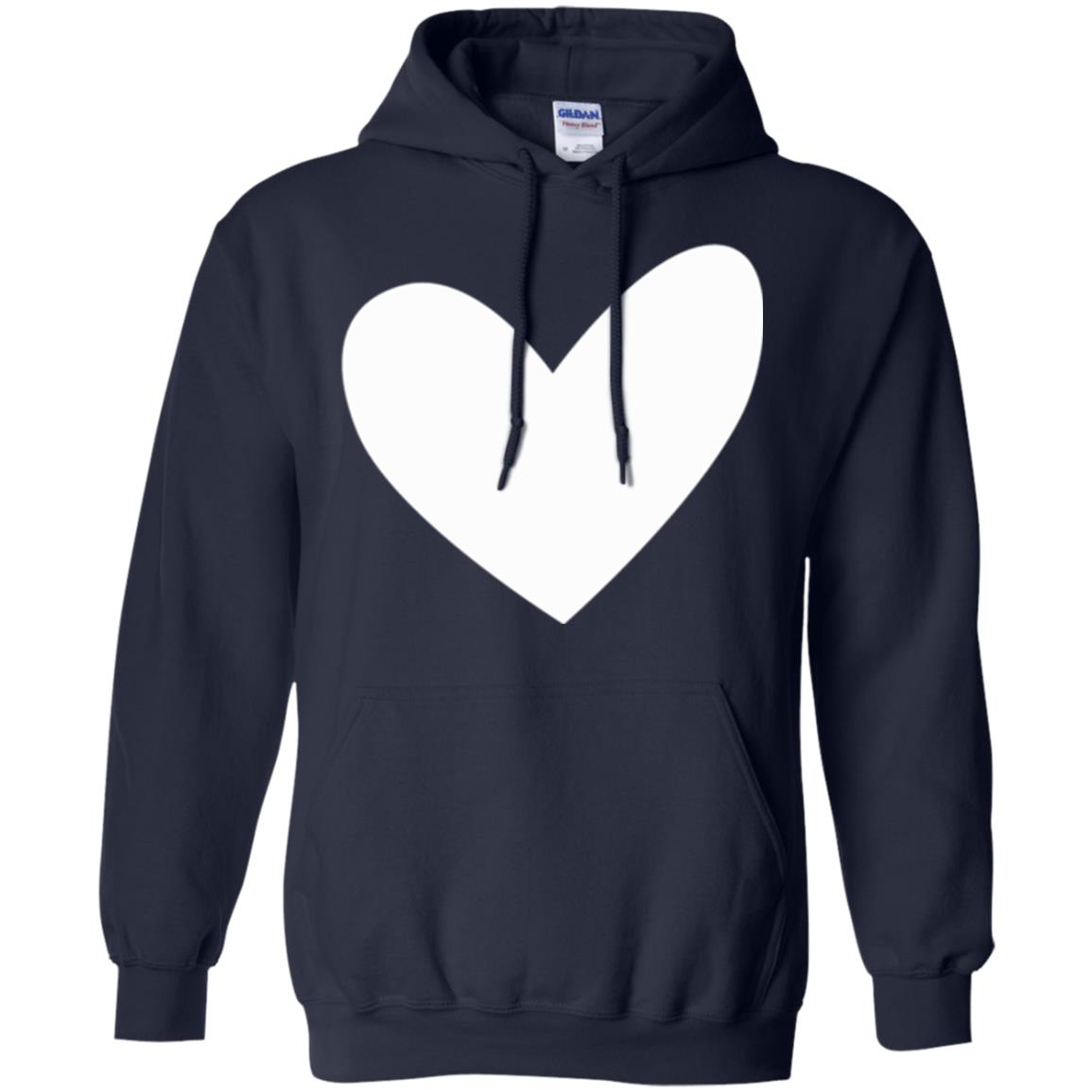 All About Heart T-shirt Cute Heart For Valentine Navy