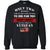 Only Two Defining Forces Have Ever Offered To Die For You Jesus Christ And The American VeteranG180 Gildan Crewneck Pullover Sweatshirt 8 oz.
