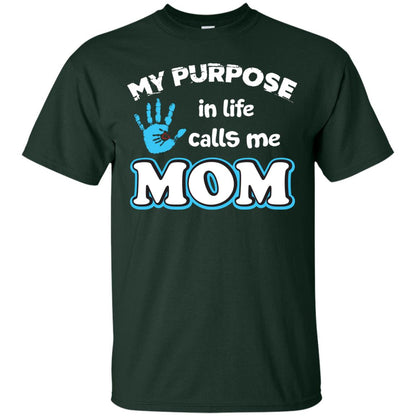 My Purpose In Life Calls Me Mom Pregnancy T-shirt For Mom Forest