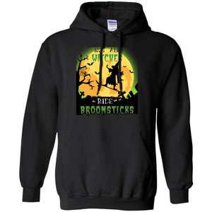 Not All Witches Ride Broomsticks Witches Ride Skateboard Funny Halloween ShirtG185 Gildan Pullover Hoodie 8 oz.