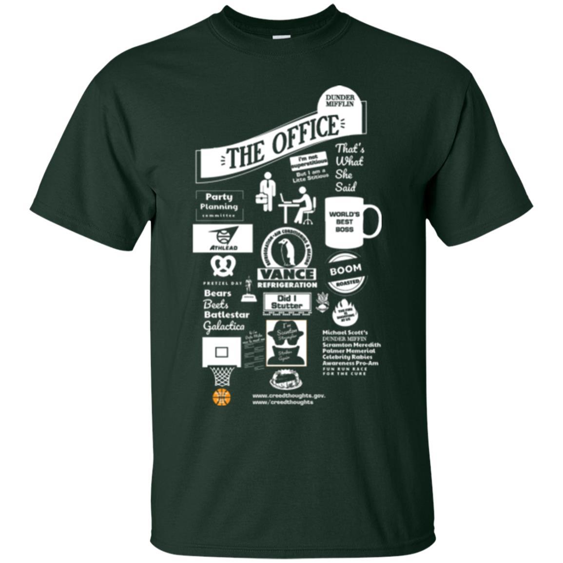 The Mashup Ofice T-shirt Forest Green