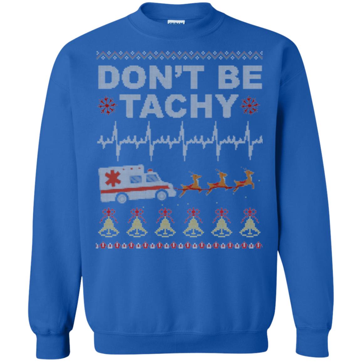 Nurse T-shirt Don_t Be Tachy Royal