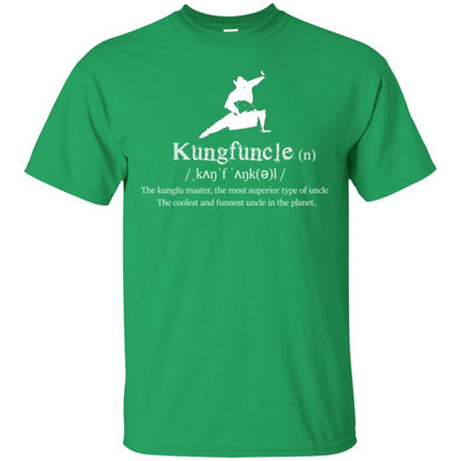 Kungfuncle Definition T-shirt Irish Green