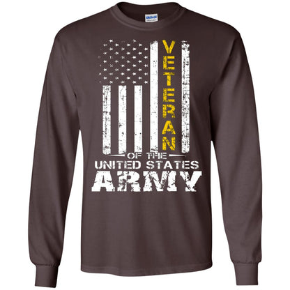 Veteran Of United States Us Army Premium Shirt Dark Chocolate