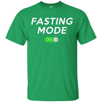 Funny Ramadan Fasting Mode On Shirt Irish Green